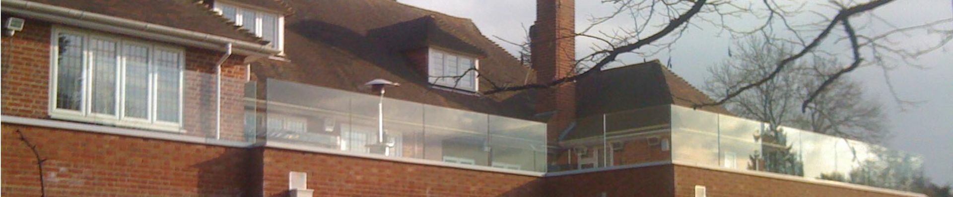 Balcony Balustrade in Glass